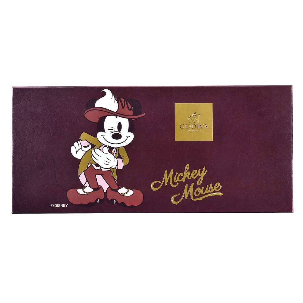 DISNEY VALENTINE  GODIVA Mickey 菓子禮盒9粒入