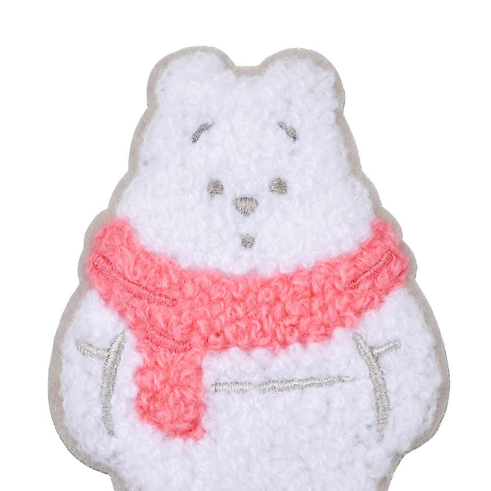 Pooh 立體刺繡貼紙｜ White Pooh 2025
