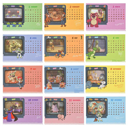 三眼仔 坐枱月曆擺設 CALENDAR ＆ ORGANIZER 2027