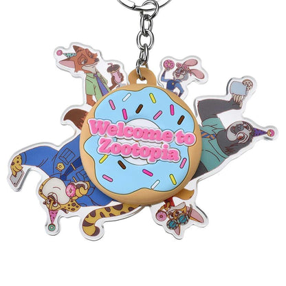 可轉動Keychain  | 10TH Anniversary Collection from the Disney movie Zootopia