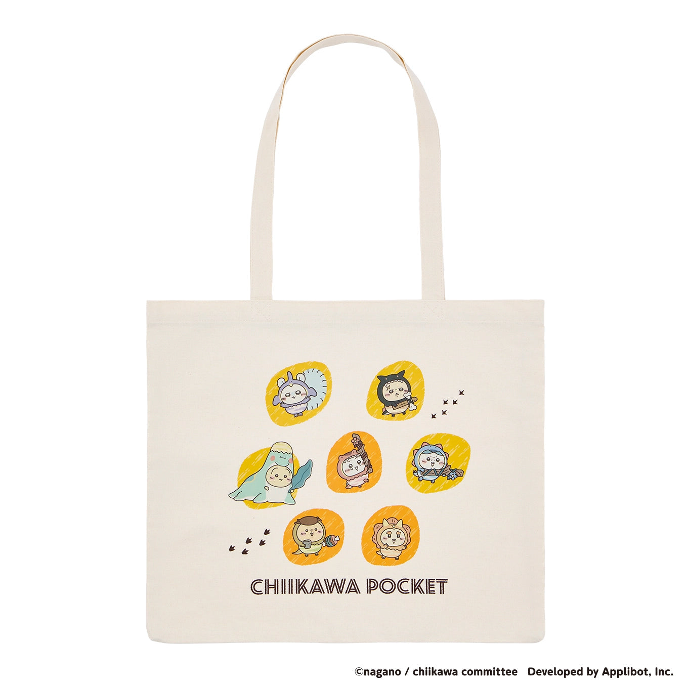 Chiikawa Pocket | 小可愛 恐龍裝扮系列 Tote Bag ちいかわ 18/9截單