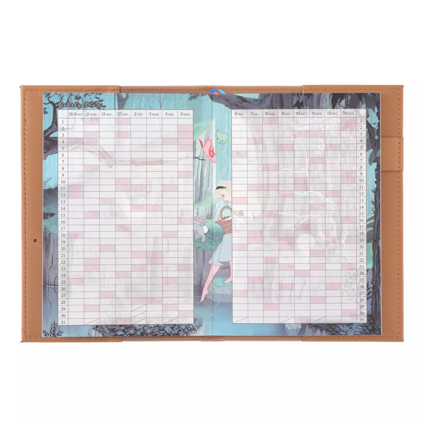 Sleeping Beauty 月週間 B6 Schedule|CALENDAR ＆ ORGANIZER 2027