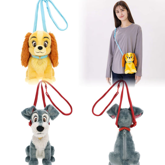 Lady/ Tramp 公仔斜孭袋 | Tokyo Disney Resort