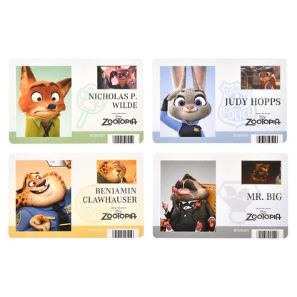 Zootopia/ Bayamx/ 雲妮/ Moana 證件風Sticker Set - Sticker Collection