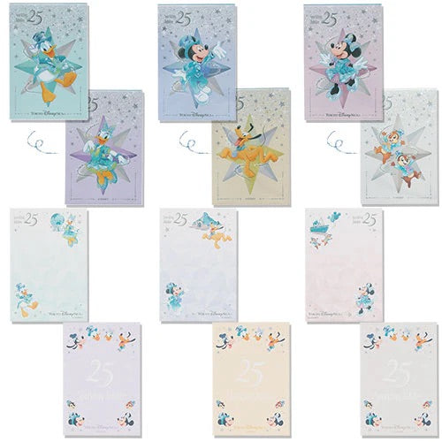 Memo 連Pouch - TOYKO DISNEYSEA 25TH SPARKLING JUBILEE