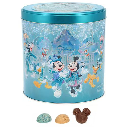 圓罐朱古力脆脆 - TOYKO DISNEYSEA 25TH SPARKLING JUBILEE