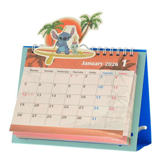Stitch 座枱月曆 CALENDARS ＆ ORGANIZERS 2026