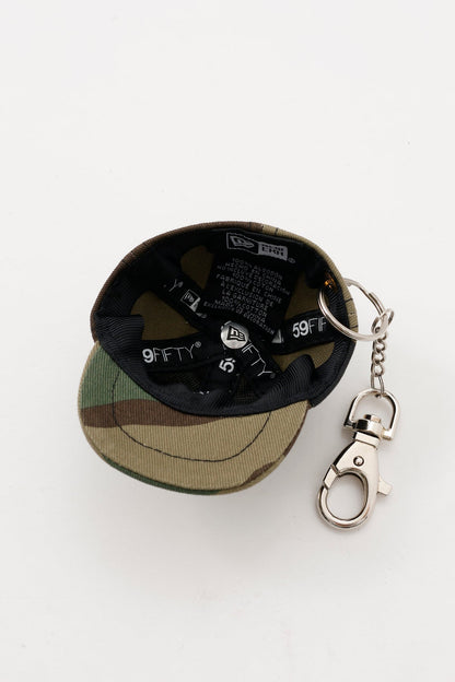 24/10 Chiikawa 迷你鑰匙圈 NEW ERA® CAP KEY HOLDER ちいかわ WOODLAND CAMO