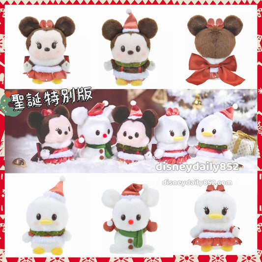 現貨 聖誕特別版 Mickey/ Minnie/ 雪人/ Donald/ Daisy豆豆眼公仔 Christmas 2023