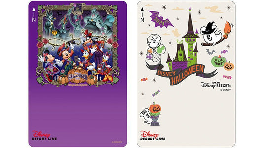 Tokyo Disneyland Halloween 2024 紀念車票