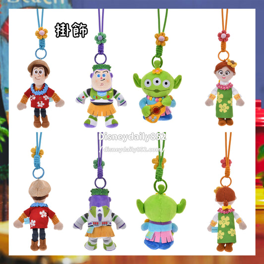 Woody/ Buzz/ 三眼仔/ Jessie 掛飾 - Toy Story Chill Resort