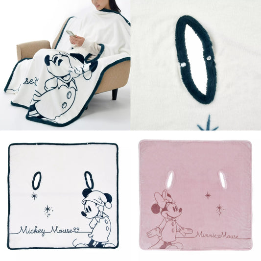 Mickey/ Minnie 穿手毛毯 warm goods