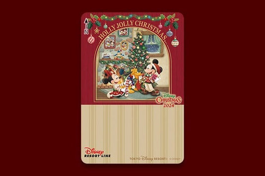 紀念車票 Tokyo Disneyland Christmas 2024