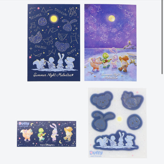 Summer Night Melodies - Postcard Set