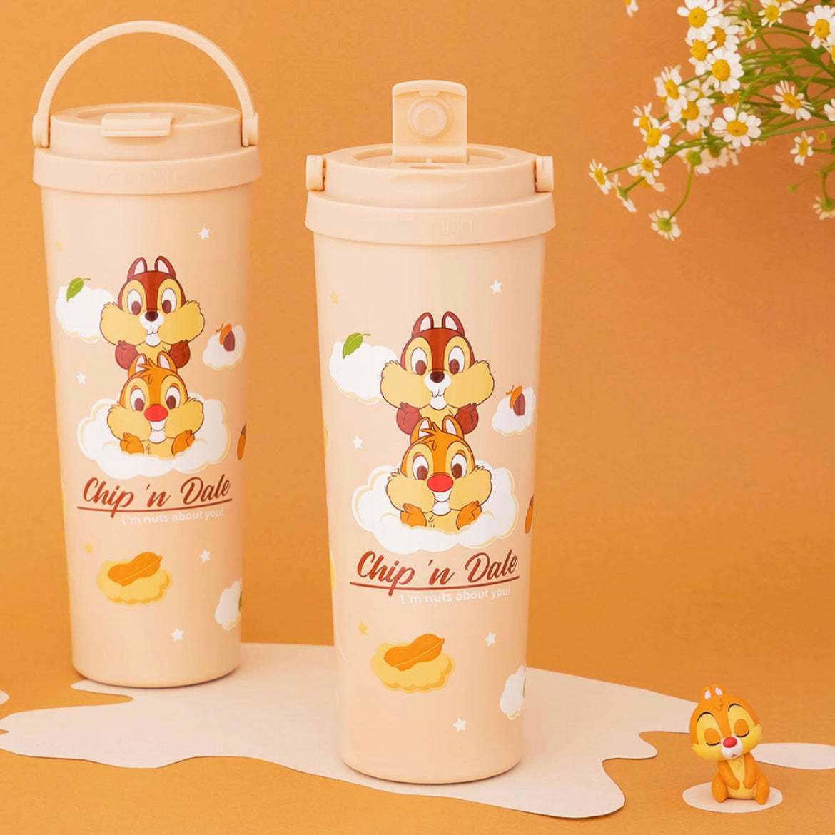 台灣 保溫瓶 720ml Pooh/ Chip & Dale/ Mickey & Minnie