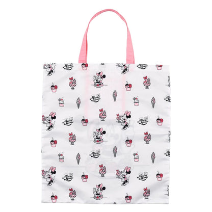 白色底甜品 Minnie 摺疊環保袋