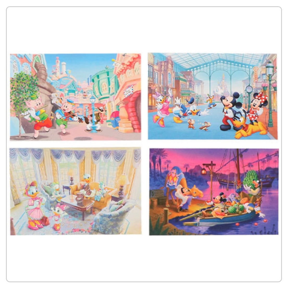 Mickey & Friends 明信片套裝