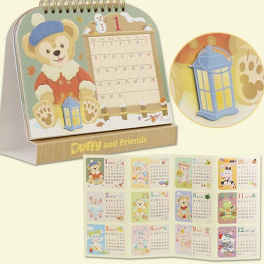 Duffy and Friends 坐枱月曆 2024 Calendar＆Organizer 2024