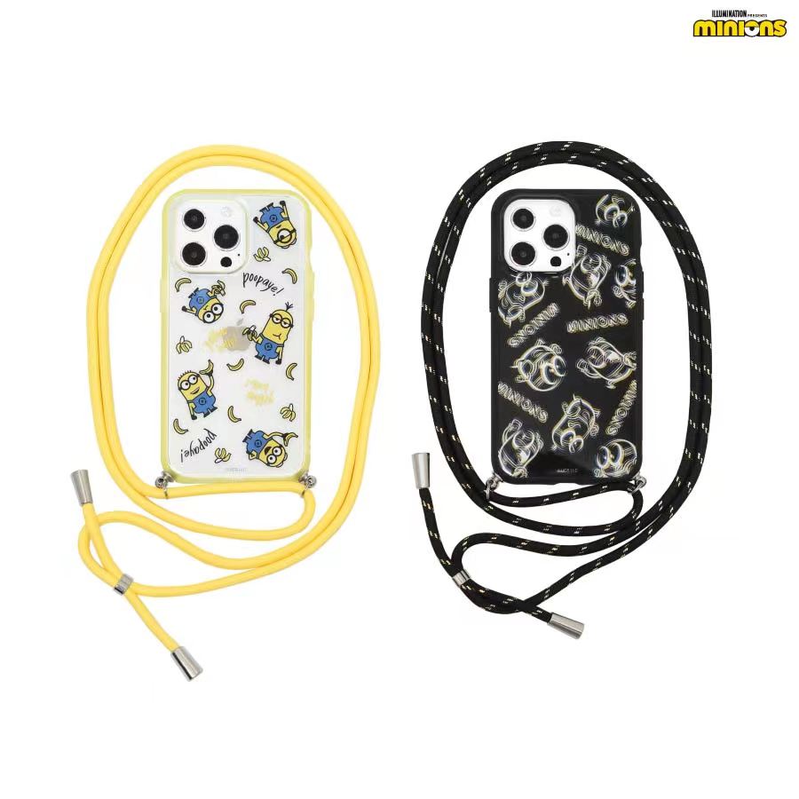 Minions IIIIfit Loop iPhone case 連電話斜孭帶套裝  iPhone13 Pro