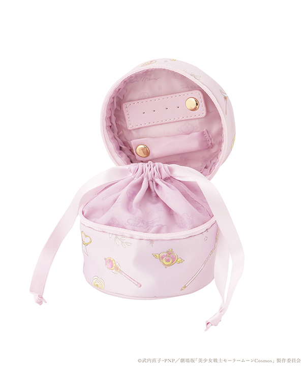 Sailormoon Cosmos 粉色飾物Pouch