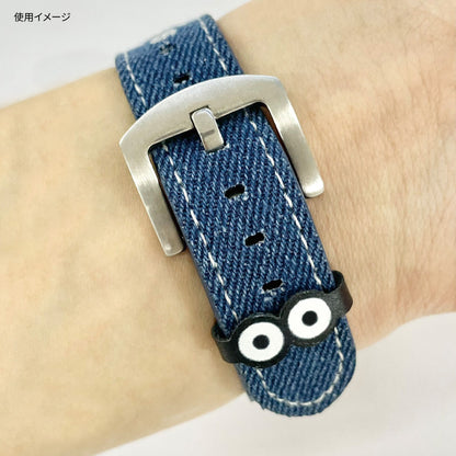 Minions Apple Watch 牛仔布錶帶