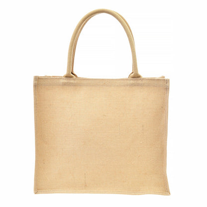 Tote Bag (L) Linen Tote Mickey/ Donald