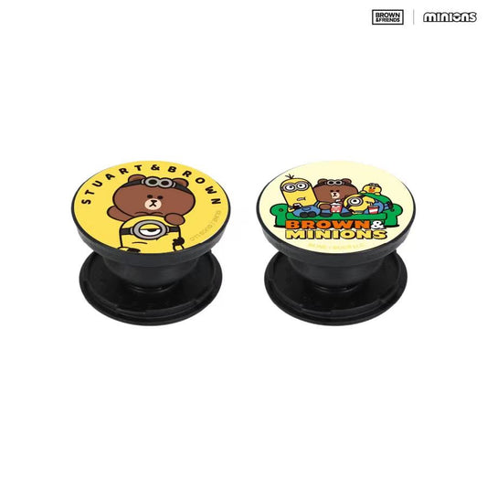 BROWN＆MINIONS POCOPOCO 伸縮多用途 Phone Ring