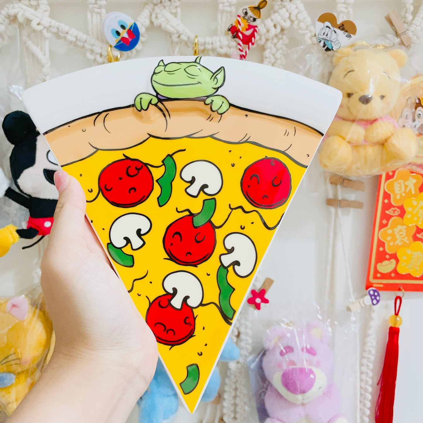 現貨 三眼仔 Pizza 碟 TOY STORY DINER