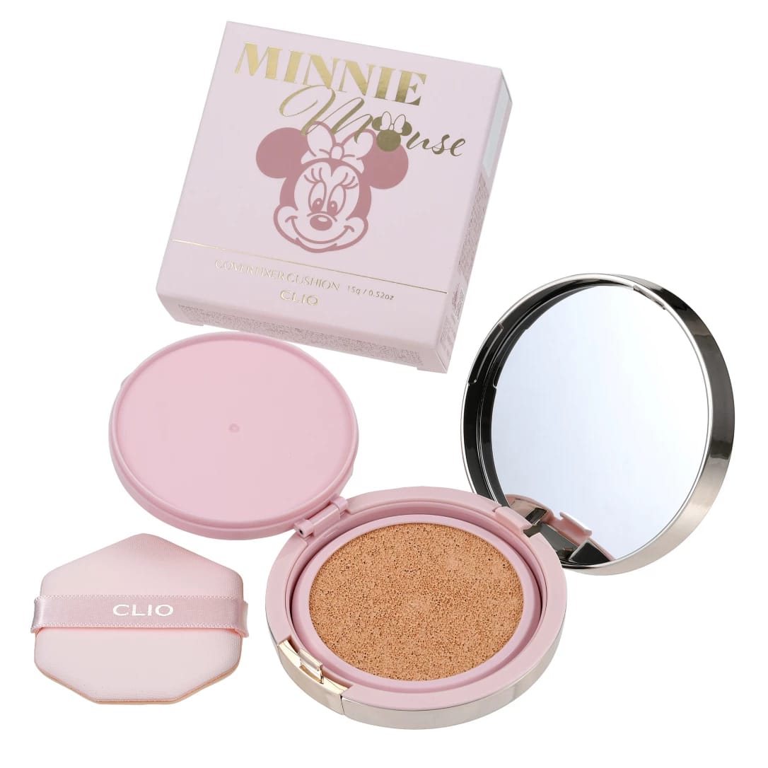 Disney Latte Cosme  CLIO Minnie Cushion 粉底