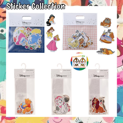 Lady/ Marie & lucifer (Cat days)/ Princess/ Pooh/ Dog days Pluto &Nana &Lady Sticker