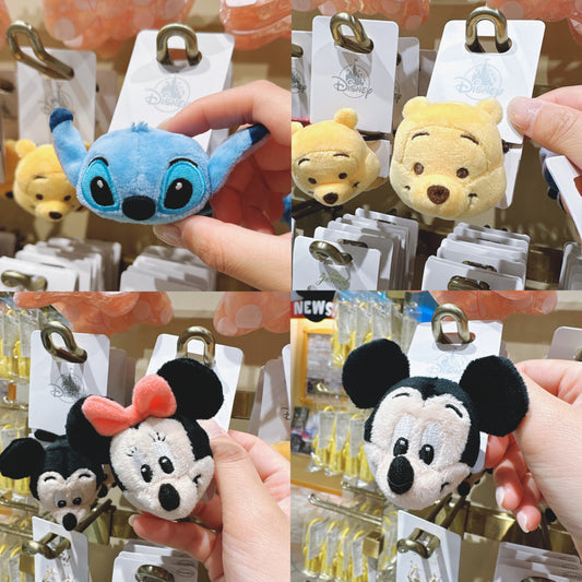 Mickey/ Minnie/ Pooh/ Stitch 大頭橡筋