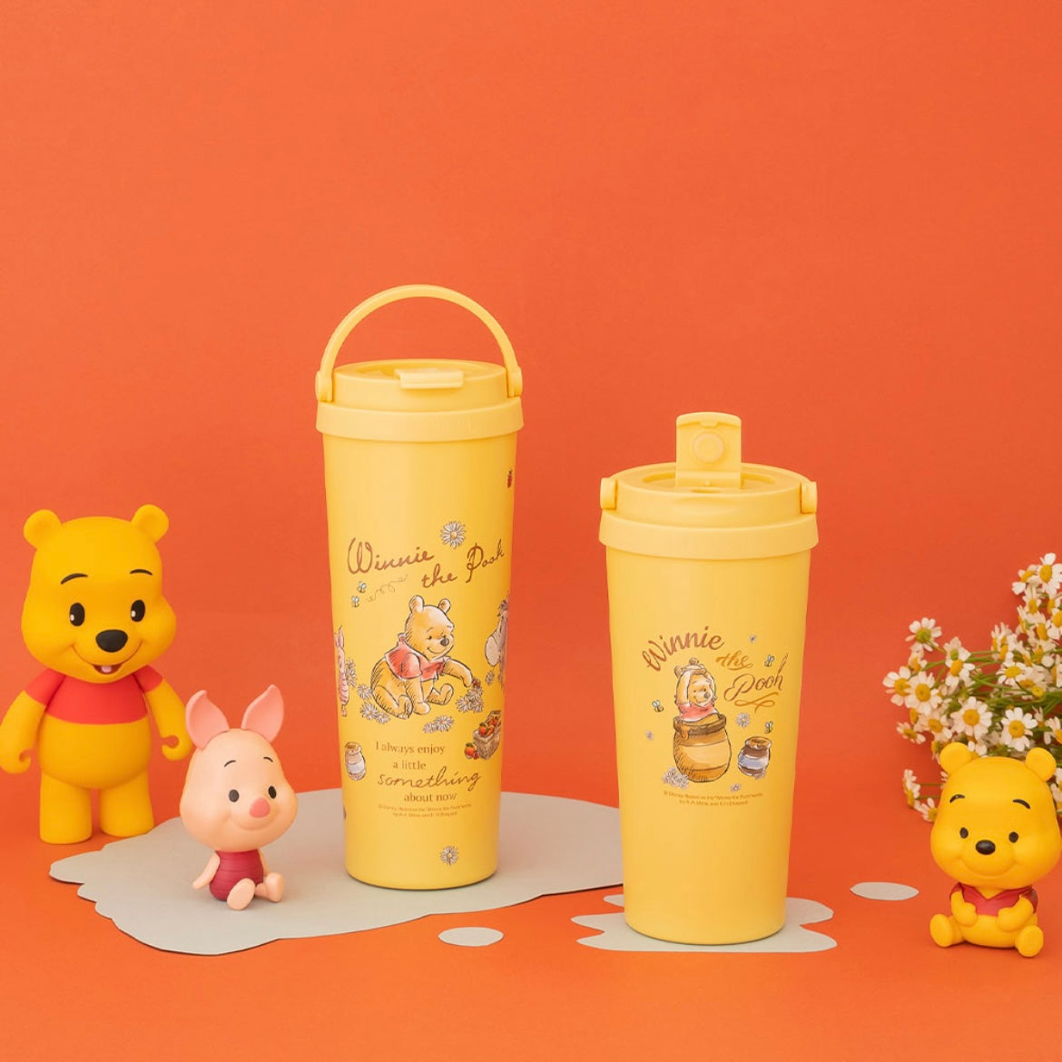 台灣 保溫瓶 550ml Pooh/ Mickey