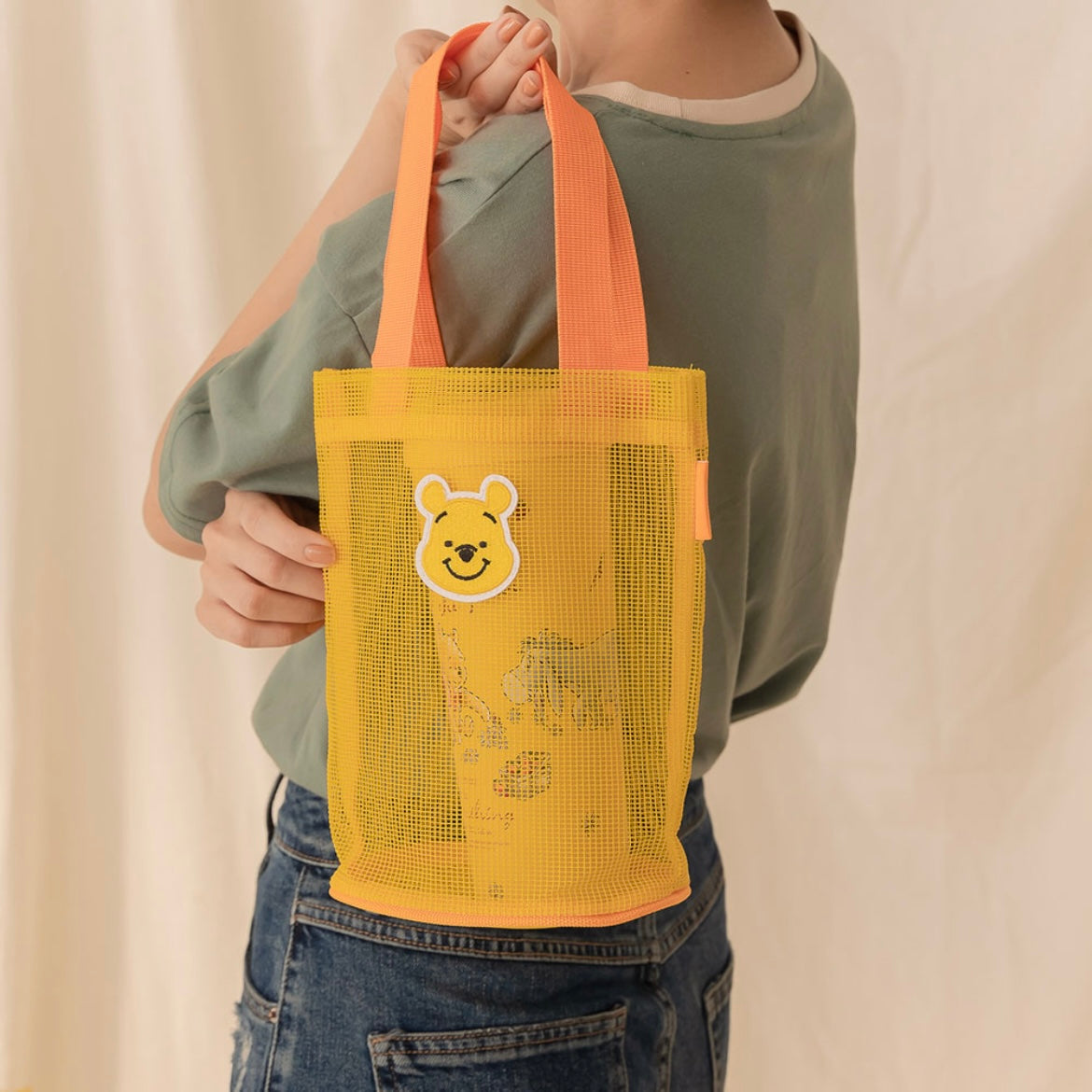 台灣 飲料袋 Pooh/ Mickey