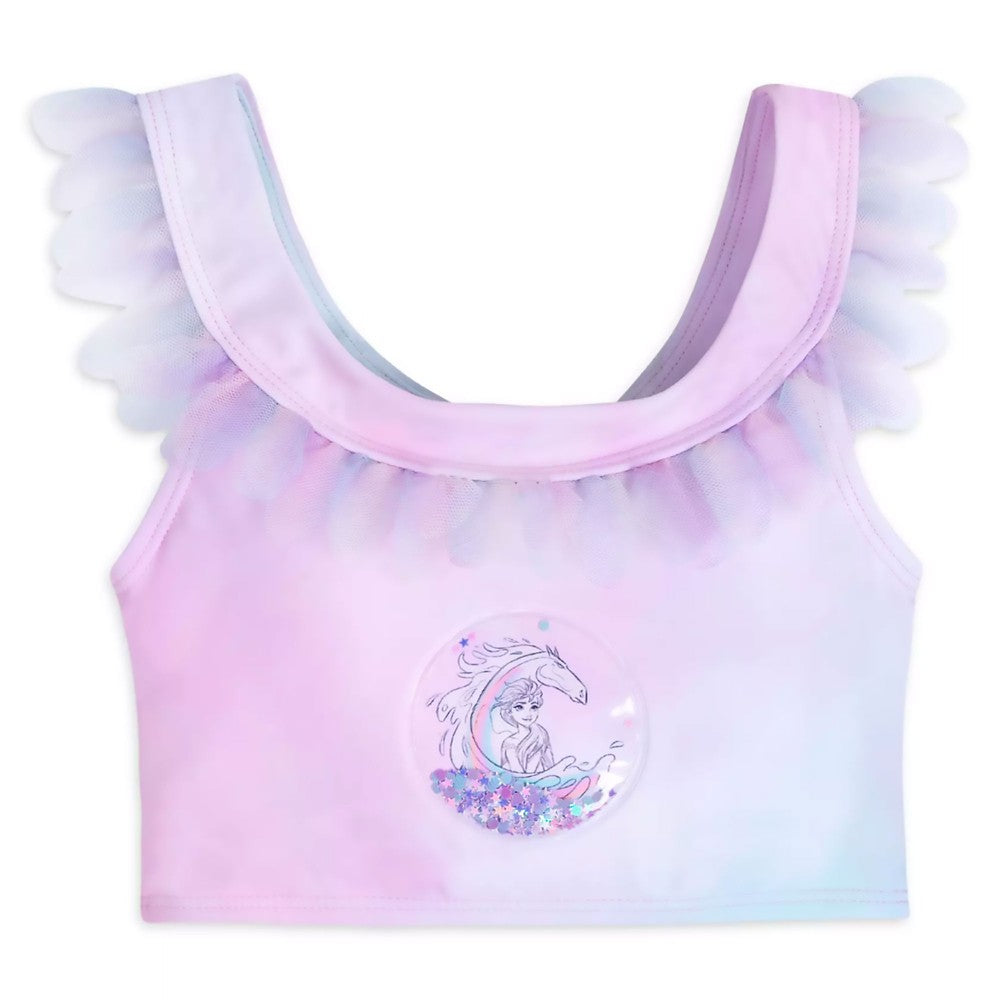 Elsa UPF50+小童泳衣連髮圈 Swim