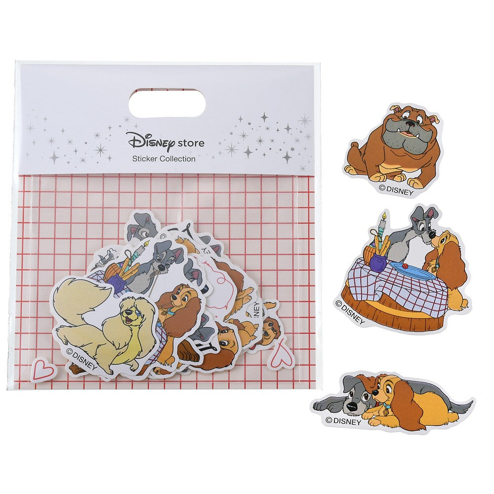 Lady/ Marie & lucifer (Cat days)/ Princess/ Pooh/ Dog days Pluto &Nana &Lady Sticker