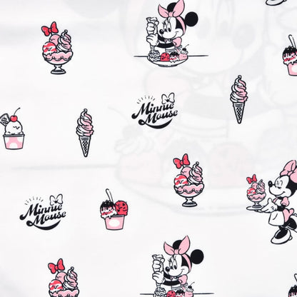 白色底甜品 Minnie 摺疊環保袋