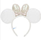 Minnie白色珍珠頭箍