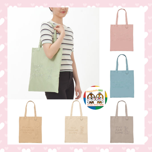 TOTE BAG Collection  Mickey/ Alice/ Nick/ Pooh/ Marie/ 101斑點狗