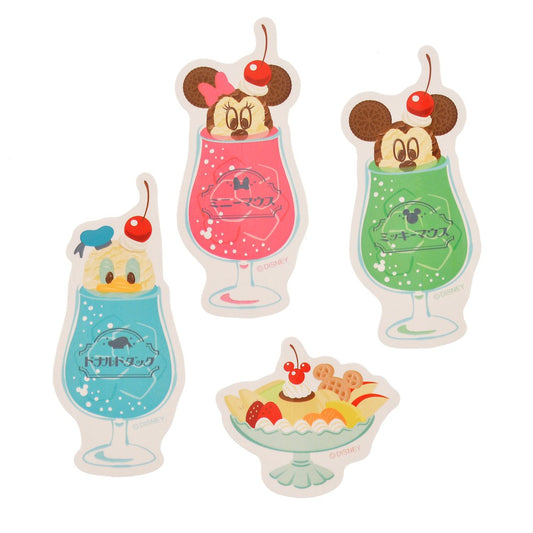 Retro-Cafe 喫茶店 Mickey & Friends Sticker