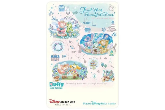 記念車票 | DISNEYSEA 25TH Find Your Beautiful Blue Part2
