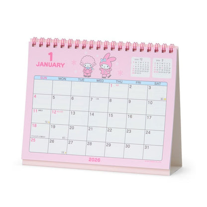Sanrio | Melody 座枱月曆 CALENDARS 2026