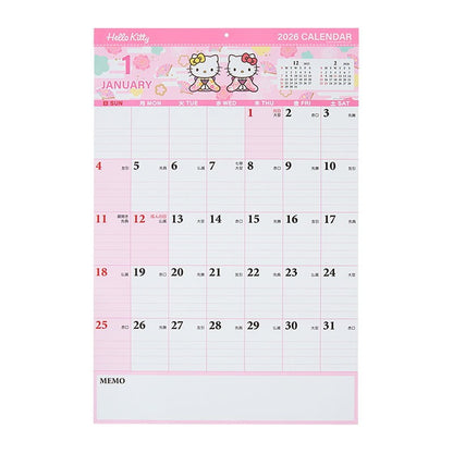 Sanrio | Kitty 掛牆月曆 CALENDARS 2026