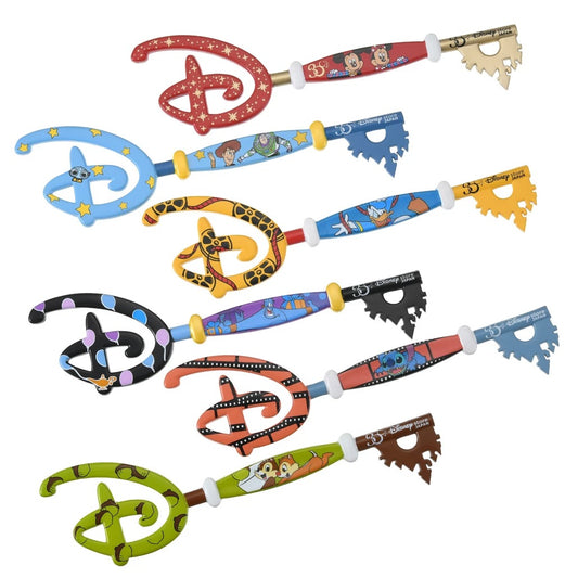 盲盒 COLLECTABLE KEY Disney Store Japan 30TH