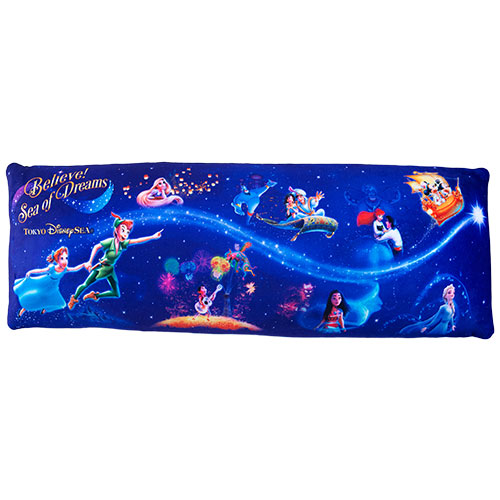 Cushion Peter Pan/ Rapunzel/ Elsa/ Remeber Me- Believe! Sea Of Dreams