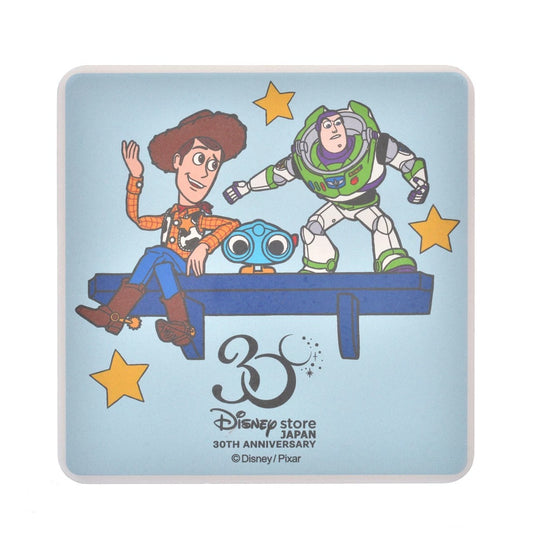 Toy Story Woody & Buzz 杯墊 Disney Store Japan 30TH