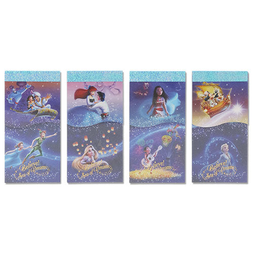 Memo 套裝 Peter Pan/ Rapunzel/ Elsa/ Remeber Me- Believe! Sea Of Dreams