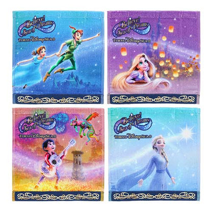 手巾仔套裝 Peter Pan/ Rapunzel/ Elsa/ Remeber Me- Believe! Sea Of Dreams