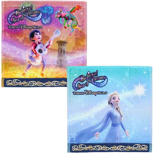 手巾仔套裝 Peter Pan/ Rapunzel/ Elsa/ Remeber Me- Believe! Sea Of Dreams