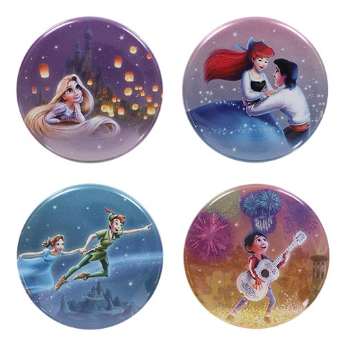 襟章套裝 Peter Pan/ Rapunzel/ Elsa/ Remeber Me- Believe! Sea Of Dreams