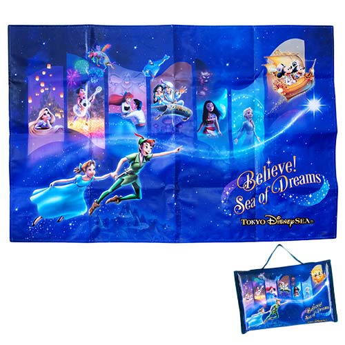 野餐墊 Peter Pan/ Rapunzel/ Elsa/ Remeber Me- Believe! Sea Of Dreams